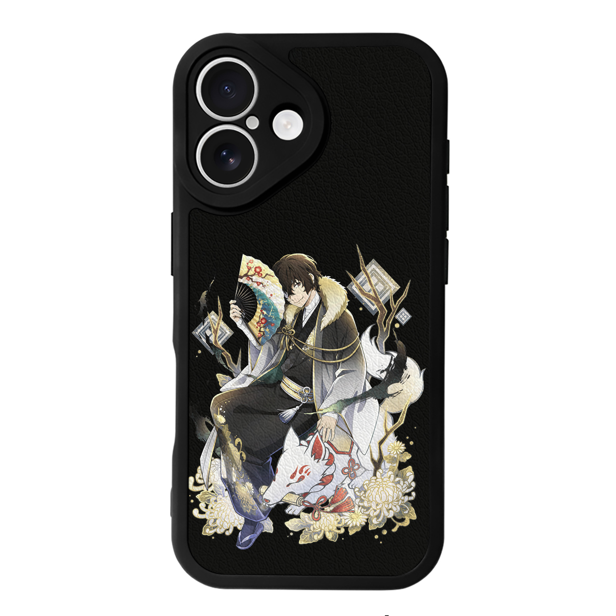 （画像用） 文豪ストレイドッグス Bungo Stray Dogs 【iPhone 16シリーズ対応】シリコンスマホケース（レザー調） 材質：シリコン